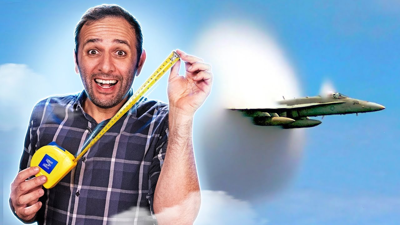 Usamos uma BOMBA para medir a VELOCIDADE do SOM!