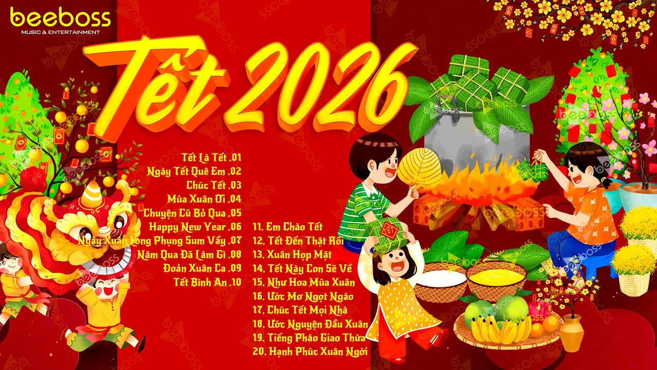 Xuân Xuân Ơi Xuân Đã Về, Tết Tết Tết Tết Đến Rồi - Nhạc Tết 2026 Remix, LK Nhạc Xuân EDM Hay Nhất