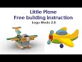 Little Plane Lego Wedo 2.0 Free building instruction