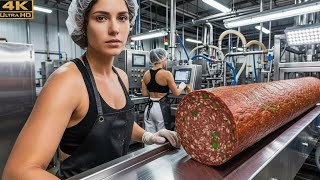 Inside a Gourmet Sausage Factory | Full Artisanal Smoked Sausage Manufacturing Process
