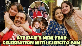 ATE ELLIE EIGENMANN KASAMANG NAGCELEBRATE NG NEW YEAR ANG KANYANG DADDY JAKE AT EJERCITO FAMILY ❤️