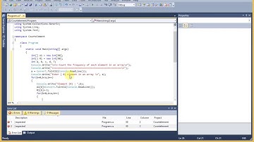 Count the  Frequency of element of number in array.c#.net