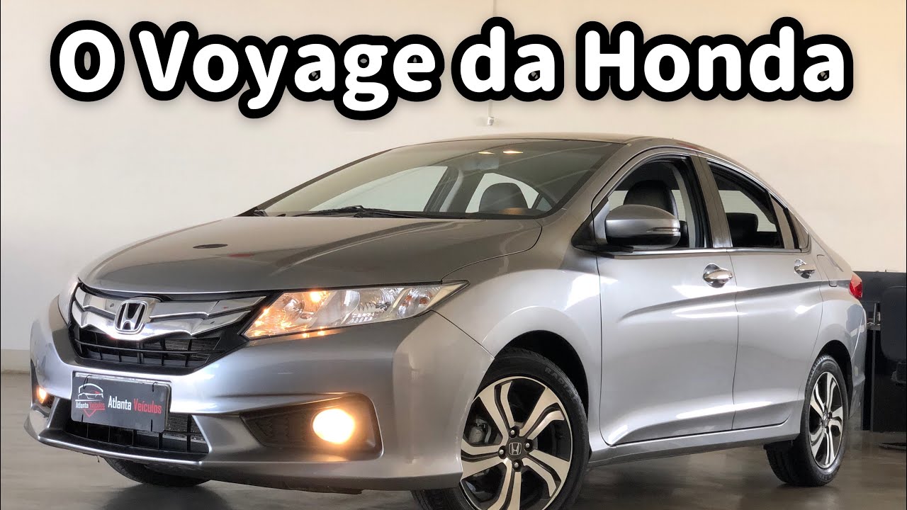 Honda City EX 2015, um Voyage gourmet