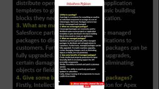 Salesforce App Builder Interview Questions #salesforce #interview screenshot 4