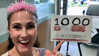 1000 Times Thank You - Subscriber Milestone