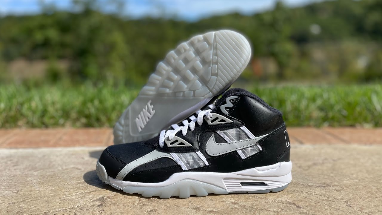 Nike Air Trainer SC - Raiders - Black/Lt Smoke Grey/Cool Grey - Bo