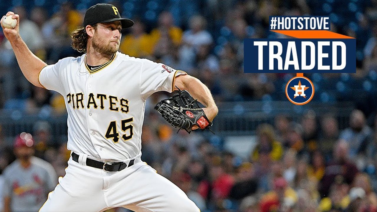 Gerrit Cole Traded to Astros for Colin Moran, Joe Musgrove, More