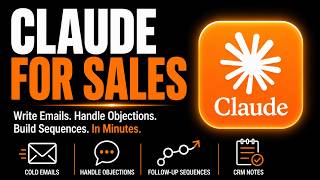 Claude for Sales — Cold Emails, Objections & Follow-Ups in Minutes #claudeai #aitools