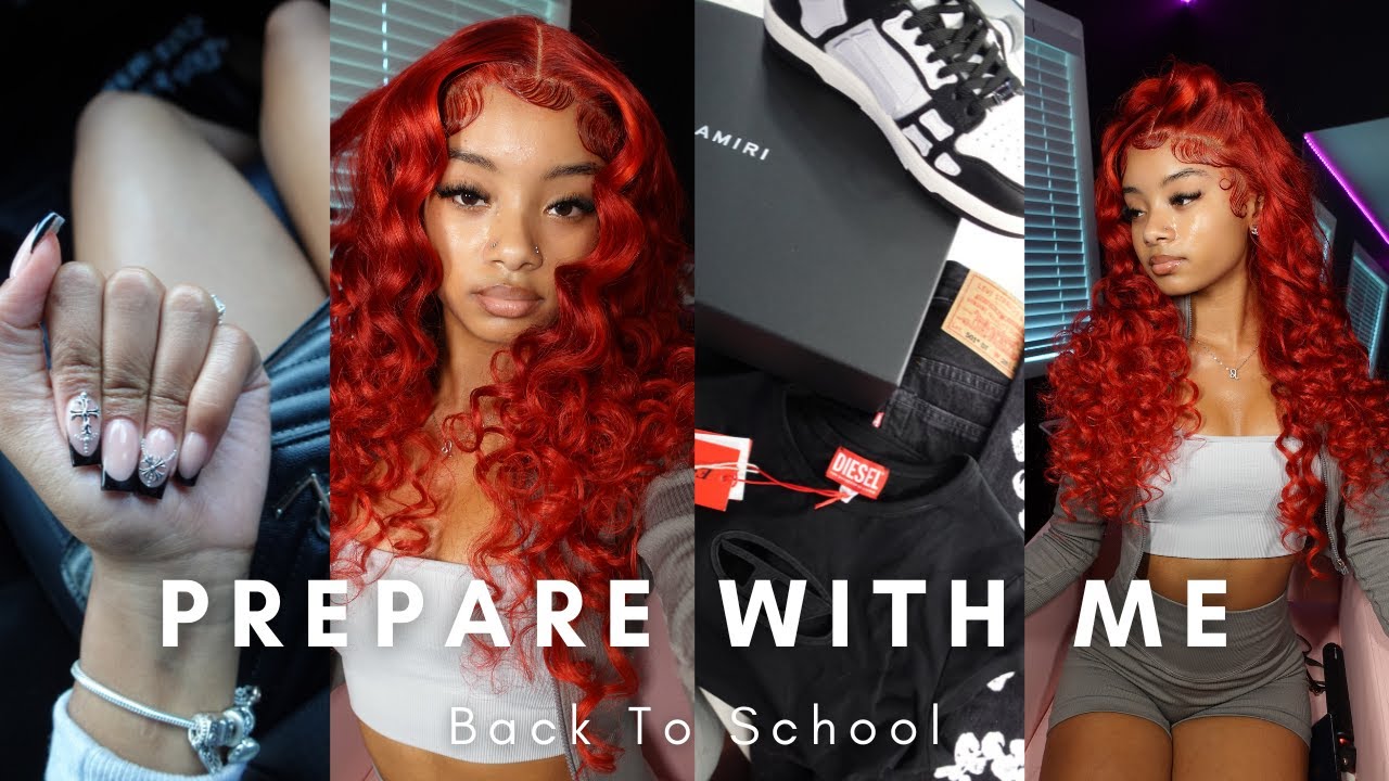 Back to School Prepare With Me 2023 | Lashes, Nails, First Day of School Fit, Hair Appt, etc.