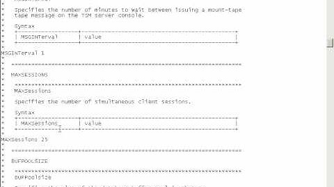 Tune and verify IBM Tivoli Storage Manager server options