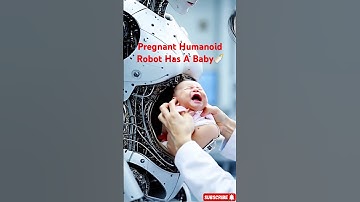 Pregnant Humanoid Robot Has a Baby #humanoidrobot #future