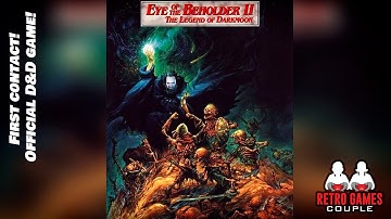 Eye of the Beholder 2: The Legend of Darkmoon (PC, 1991 / intro / characters / starting gameplay)