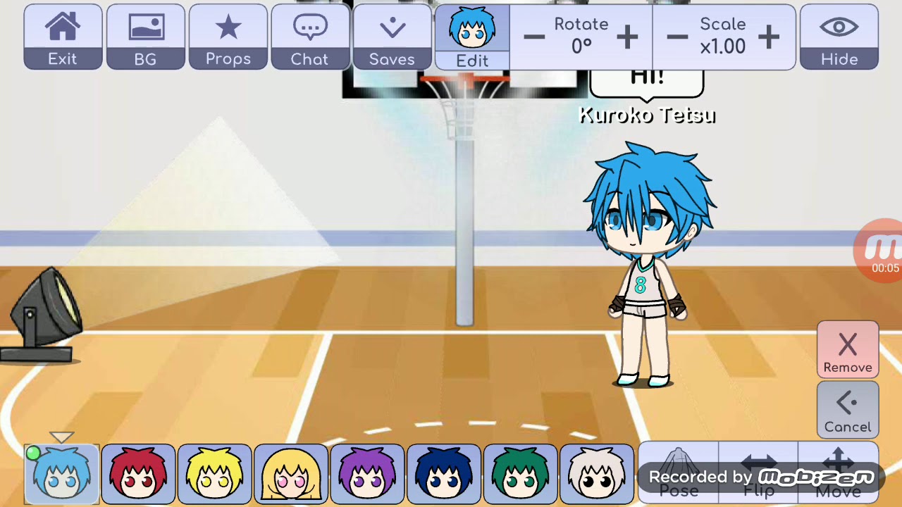 The anime generations of miracles basketball in gacha life!! YouTube