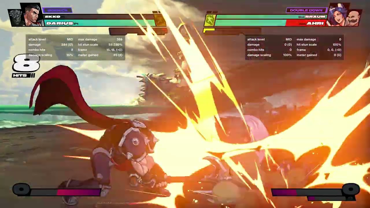 Darius + Ekko grab combo