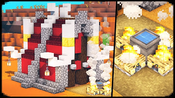 Minecraft : Building an Orc Tent | Building Ideas