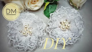 НЕЖНЫЕ БАНТИКИ ИЗ КРУЖЕВА ✨/ DELICATE lace bows