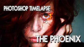 Photoshop Time Lapse || The Phoenix