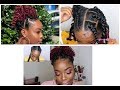 CURLY BOX BRAID PONYTAIL IN 2HRS| MUST SEE| TRANSFORMATION| FROM CORNROWS