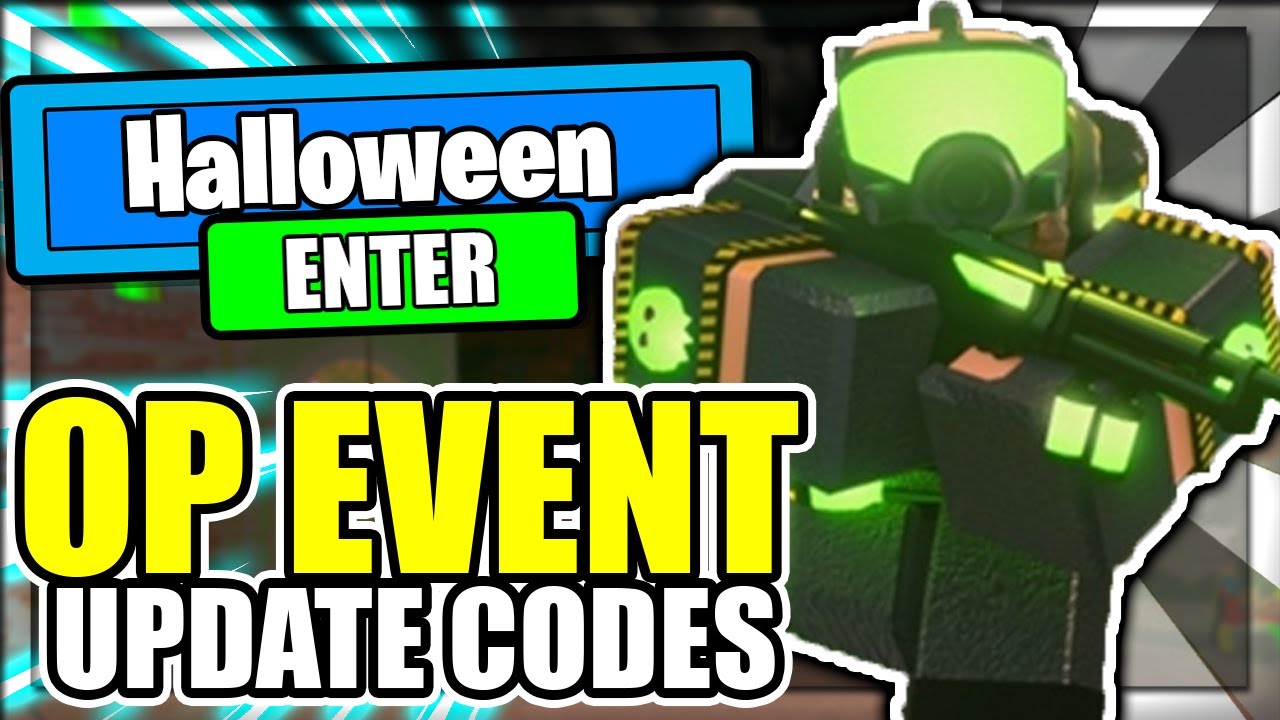 ALL NEW *HALLOWEEN EVENT* UPDATE CODES! 🎃Tower Defense Simulator Roblox🎃  