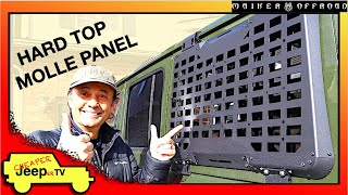 Jeep Wrangler Exterior Rear Window Molle Panel Installation, By Maiker Off Road