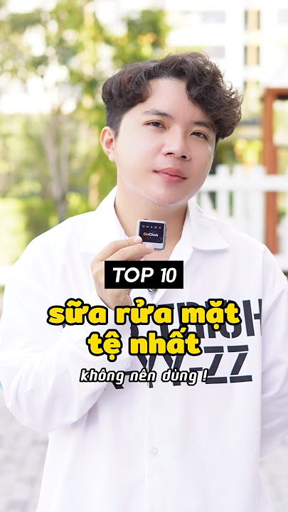 10 loại sữa rửa mặt tệ nhất không nên dùng #reels #xuhuong #skincare #beauty #123fabe