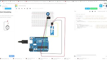 TinkerCad servo motor and potentiometer