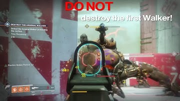 How to Heroic - Arsenal Walker - Destiny 2