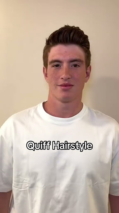 Before and After Quiff Haircut and Style