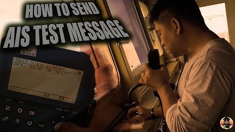How to send AIS Test Message