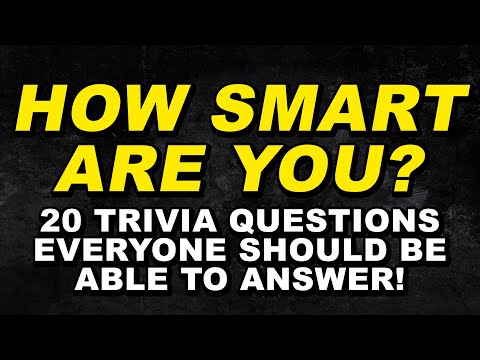 20 Mixed Trivia Questions Everyone Should Know - How Many Can You Answer?