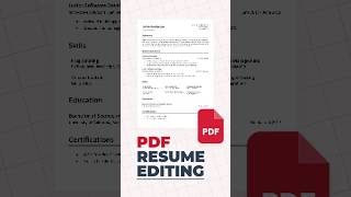 How to Edit PDF Resume | PDNob Free PDF Editor