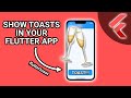 Show Toasts In Your FLUTTER APP (fluttertoast) #Flutter #AppDevelopment #Web