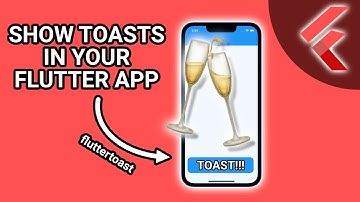 Show Toasts In Your FLUTTER APP (fluttertoast) #Flutter #AppDevelopment #Web