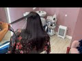 First Silk Press and Trim over OVER a YEAR | Silk Press and Hair trim | Cassandra Olivia