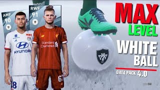 Upgraded Best WHITE Ball Players | Max Stats & Rating | PES 2020