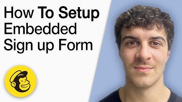How to Setup an Embedded Signup Form Mailchimp Tutorial [2025 Full Guide]