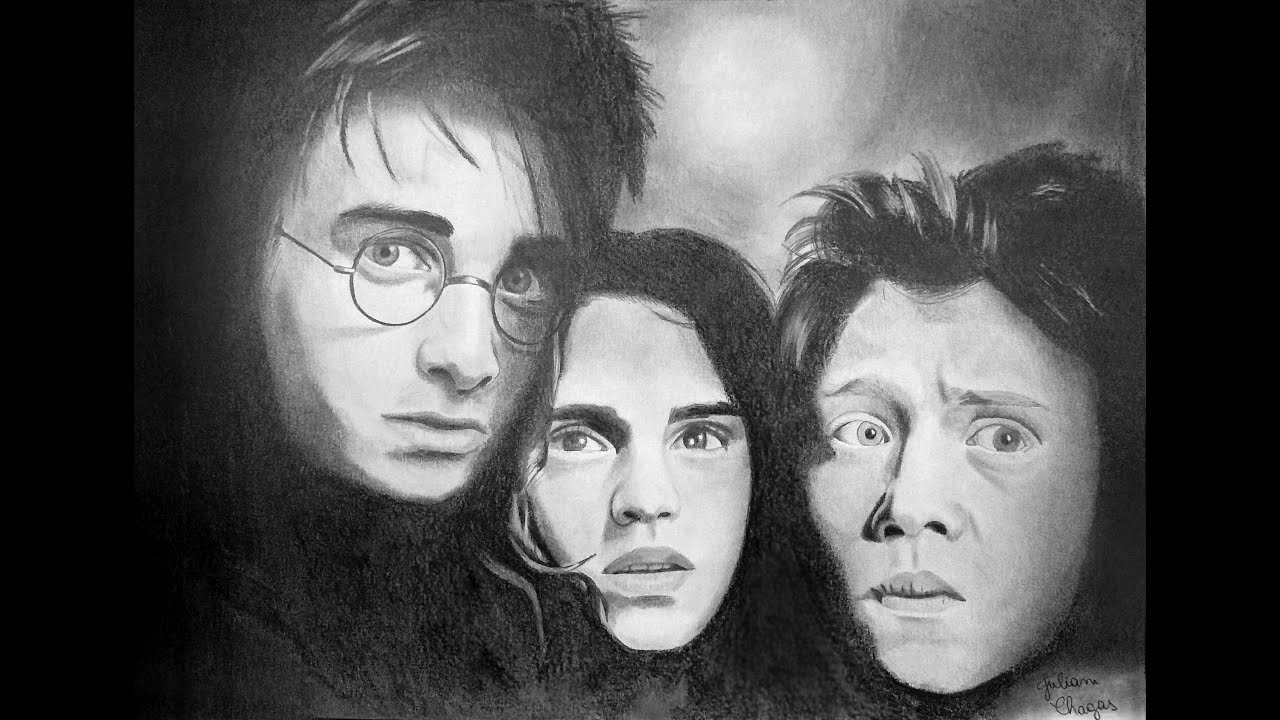 Harry potter desenho realista