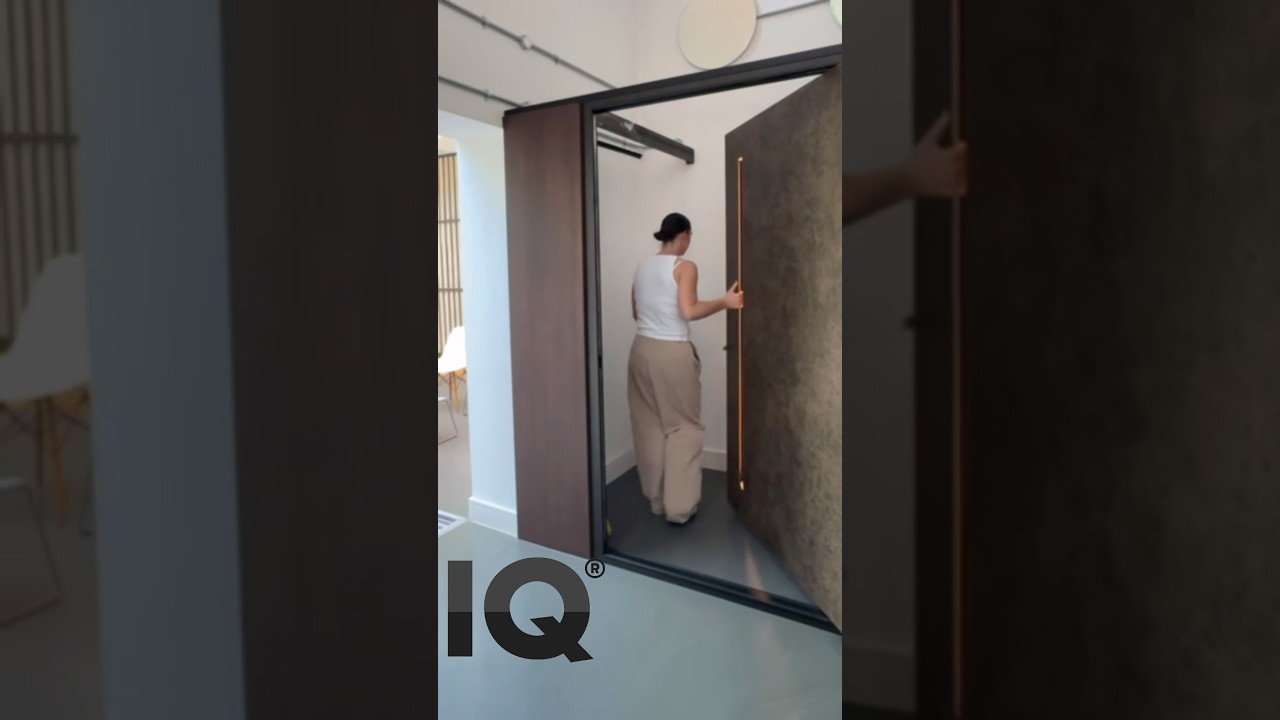 Apertio Solid Entrance Doors | Architectural Pivot Doors by IQ Glass