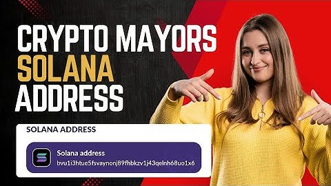 How to Add Solana address In Crypto Mayors | Crypto Mayors Solana Address Link