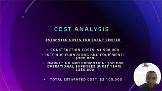 Module 7 project presentation video(new event center)