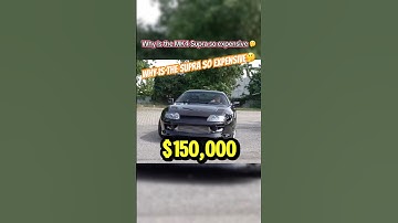 The Supra was cheap, so why is it so EXPENSIVE now? #supra #supramk4 #turbo #2jz #jdm #toyota #cars
