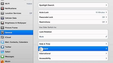 How to remove German (Switzerland) keyboard from iPad iOS 5