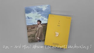 D.O. - 3rd Mini Album [BLOSSOM] Unboxing !