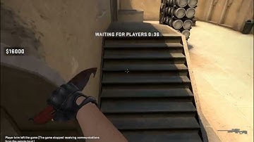 MIRAGE WARM UP STAIRS JUMP