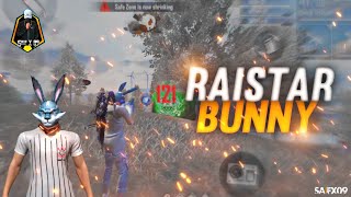 RAISTAR BUNNY BUNDLE GAMEPLAY || GARENA FREE FIRE || SAIF X 09