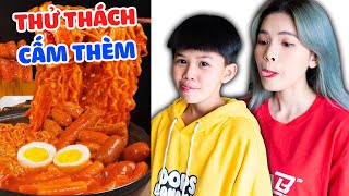 [HÀI] THỬ THÁCH CẤM THÈM | ĐỪNG XEM LÚC ĐÓI | MÌ CAY, PHÔ MAI, MANDU | SUNNY TRƯƠNG