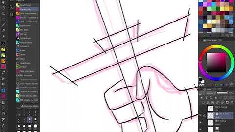 Drawing on Vector Layers is super cool - Part 1 (Clip Studio Paint)