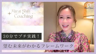 30分でプチ実践！望む未来がわかるフレームワーク