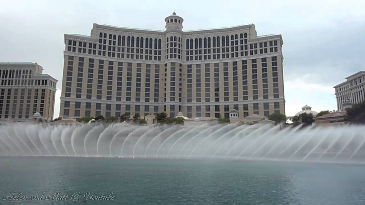 Bellagio Fountains, Las Vegas "My Heart Will Go On" High Definition