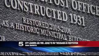 City Leaders Want Former San Benito Judge to Pay Restitution